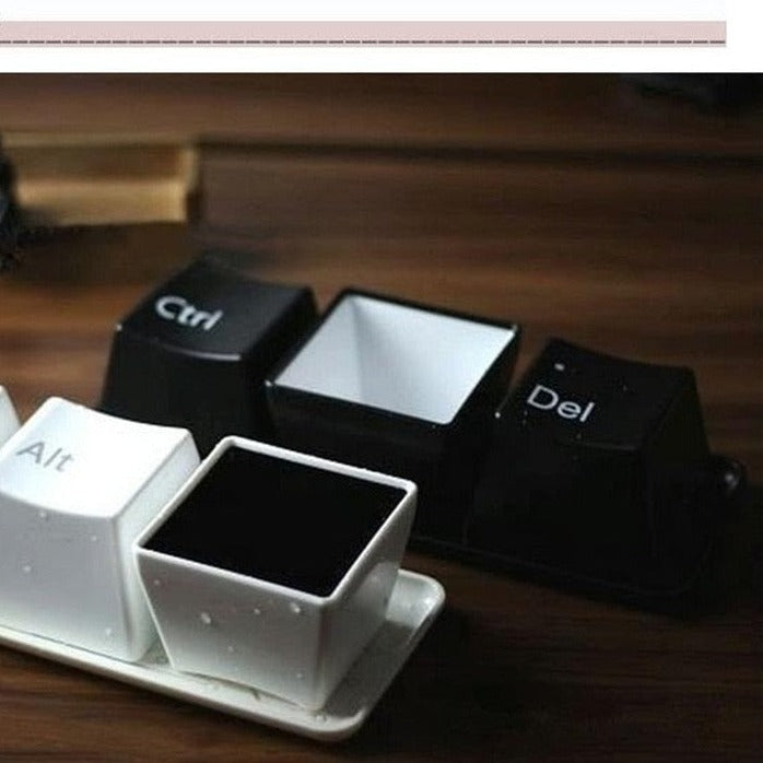 Creative Cup Tea Set Keyboard