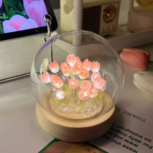 Handmade Flower Table Lamp
